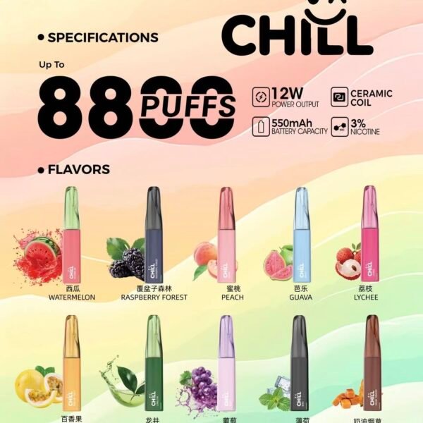 CHILL鴨嘴獸 拋棄式一次性 8800口